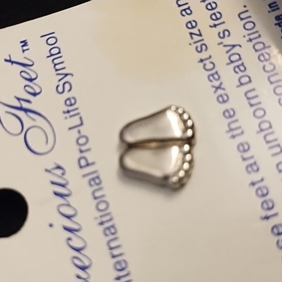 Vintage NWT Precious Feet Pin - Picture 3 of 3